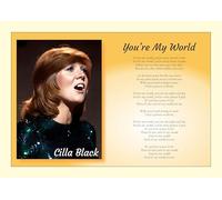 A4 Art Print: Cilla Black - You're My World