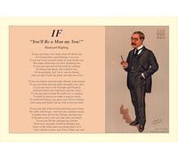 A4 Art Print: IF by Rudyard Kipling 'You'll Be a Man my Son!'