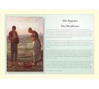 A4 Art Print: Prayer Desiderata by Max Ehrmann with The Angelus by Millet