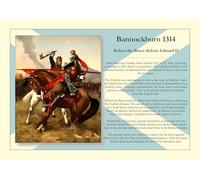 A4 Art Print: Robert the Bruce at Bannockburn