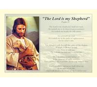 A4 Art Print: The Lord is my Shepherd - Psalm 23