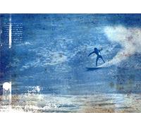 A4| Big Wave Surfing Poster Print Size A4 Surf Sports Poster #8254