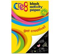 A4 Black Paper Notepad - 60 Sheets - by Pennine