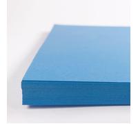 A4 Blue Card 160gsm 100 Sheets Craft Card Coloured Printer Photocopier Card