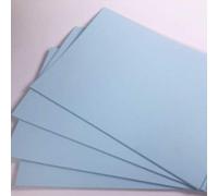 A4 Blue Card 50 Sheets Light Blue Card 160gsm Coloured A4 Printer Photocopier Coloured Card Sheets