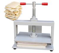 A4 Book Press Machine, Manual Paper Press for Bookbinding, Office Invoice Steel Flattening, Heavy Duty Bookbinder