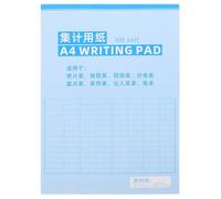 A4 Bookkeeping Ledger Notebook for Warehouse Inventory Tracking | Paper Recordkeeping Format, Sturdy Binding, Organized Pages for Business Budgets, Expense Logs and Finance