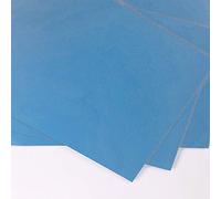 A4 Bright Blue Card 10 Sheets Craft Card Plain Blue Card 160gsm A4 Coloured Printer Card