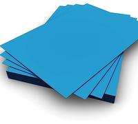 A4 Bright Blue Colour Paper 80gsm Sheets Double Sided Printer Paper Copier Origami Flyers Drawing School Office Printing 210mm x 297mm (A4 Bright Blue Paper - 80gsm - 50 Sheets)
