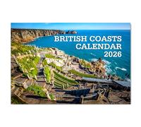 A4 British Coast Calendar 2026 12 Month to View Wall Calendar 2026 A3 When Open Coastal Calendar 2026 UK Coasts Papa Prints