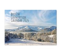 A4 British Countryside Calendar 2026 12 Month to View 2026 Calendar Wall A3 When Open