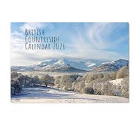 A4 British Countryside Calendar 2026 12 Month to View 2026 Calendar Wall A3 When Open Papa Prints