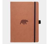 A4 BROWN BEAR NBOOK DOTTED (Hardback Book)