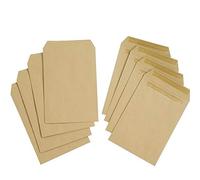A4/C4 229mm x 324mm Brown Manilla Plain Self Seal Envelopes Postage Postal Mailing 90GSM (No Window) - (500 Envelopes)
