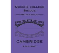 A4 Cambridge Mathematical Bridge-Purple Sketchbook 120 pages: Blank paper 210mm x 297mm, high quality cover by Elizabeth Banks