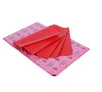 A4 Carbon Paper 100 Sheets Transfer Paper Carbon Paper for Paper, Metal, Glass, Carving, DIY Wood Burning Transfer Craft I Hand Copy A4 (210X330MM) (Red)