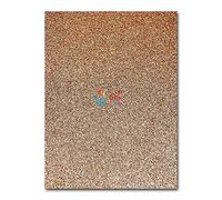 A4 Champagne Glitter Card - Pack of 10-250gsm by arkCRAFT
