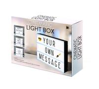 A4 Cinematic Light Box Sign - 105 Letters and Colour Emojis