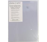 A4 Clear Acetate Sheets - 10 Pack (150 Micron) for Crafting, Overlays & Protective Covers
