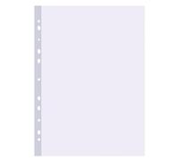 A4 Clear Binder Sleeves - 11 Hole Sheet Protectors, Top Loading Transparent Pockets | Durable Office Material, Multipurpose Design | Document Paper Organizer for 100 Pages Filing Home School Work Off