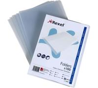 A4 Clear Document Folders Pack of 100 Organizing Storage Solution