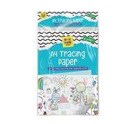 The Box A4 Clear Tracing Paper – 10 Sheets (29.7 cm x 21 cm) – Ideal for Coloring & Decorations