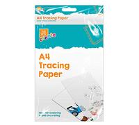 A4 Clear Tracing Paper, 10 Sheets (29.7cm x 21 cm) - Easy to Use, Ideal for Coloring, Decorations, & More