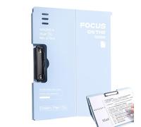 A4 Clipboard Folder - 32 X 23 Cm PP Waterproof Notepad Heavy Duty File Holder | Business Conference Nurses School Classroom Office Meeting Student Teacher Medical