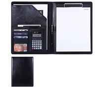 A4 Clipboard Folder A4 Folder Conference Padfolio Case Document Organizer Portfolio Handy Pockets