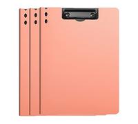 A4 Clipboard Foldover for Document Organizing Students Teacher Coach Plastic Writing Folder for A4 Size Paper Pack of 3 Folder Clipboard for A4 Paper