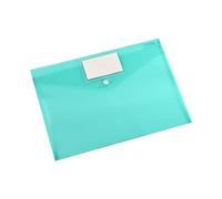 A4 Colorful PP Plastic Document Bag for Efficient Files and Stationery Organization in and Craft Settings (D, One Size)