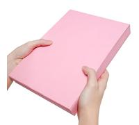 A4 Colour Paper Cardstock Pink Card Paper 215gms 50sheets (Pink)