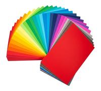 A4 Coloured Card 40 Sheets, 40 Colours Card Stock Paper, Multi Coloured Craft Card for Card Making, Scrapbooking, School Projects, DIY Arts Crafts and Background Board Home Office Use