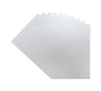 A4 Coloured Card Pack Single Sided Platinum - 300GSM (10 Sheet Pack) - Perfect for Arts and Crafts, Printing, Card Bases & Folding - Centura Pearl by Crafter's Companion