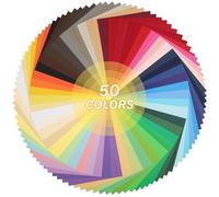 A4 Coloured Cardstock Paper 50 Colours 100 Sheets 180gsm/65lb Card Paper