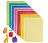 A4 Coloured Origami Paper 180 Sheets, 20 Bright Colors Folding Paper 80gsm Double-Sided Colorful DIY School Arts Crafts Projects Kids Adults UAP060D