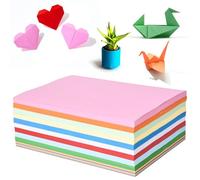 A4 Coloured Paper 80gsm Craft Paper Pads 100 Sheets Colour Printer Papers Handmade Origami Papers Kit for Copier Printer Folding Craft Cardmaking Sheet Page Ream