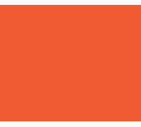 A4 Coloured Paper Arts Craft Sheets Bright Pastel Neon Pearl Metallic Colours Laser & Inkjet Printers 50 Sheets (Bright Orange 80gsm)
