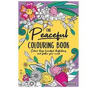 A4 Colouring Artist Book Anti-Stress - Size 297mm x 210mm (The Peaceful)