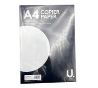 A4 Copier and Printer Paper - 60 Sheets of 80gsm Brilliant White - Size 297mm x 210mm