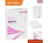 A4 Copier Paper Pack - 500 Sheets, 80gsm, Bright White for Clear Printing