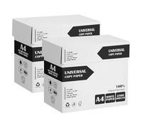 A4 Copy Paper, Multi-Purpose Copy Printer Paper, 5000 Sheets Count, Printer Copiers Paper, Compatible with Laser, Inkjet, Fax Paper, Perfect for Home & Office Use 10 Reams White