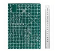 A4 Craft Cutting Mat Set, 3mm Self-Healing Sewing Mat, Dual-Sided Use, Precise Cutting, Suitable for Sewing, Scrapbooking and Crafting