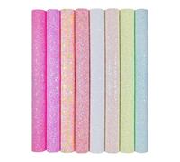 A4 Craft Sequins - Glitter Beaded Sequins, 8 Pieces Jewellery Decoration for Styling, Sturdy Piece, Textile Decoration Item with Shiny Finish, Unit of