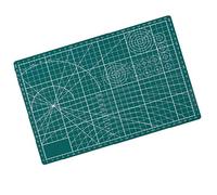 A4 Cutting Mat Self Healing Cutting Board Craft Double Sided Grid PVC Quilting for Sewing, Crafting, Modelling, Scrapbooking