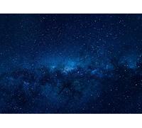 A4| Dark Blue Galaxy Poster Print Size A4 Nebula Outer Space Poster #15521
