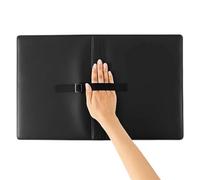 A4 Deluxe Music Folder - 21 X 29.7 Cm Elastic Band Organizer, PU Leather Document Manager | Presentations Business Meetings Office Travel Filing Tasks