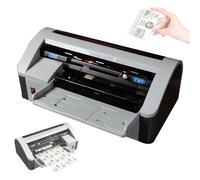 A4 Desktop Automatic Binding Machine, Electric Paper Cutter, 30-40pcs/min Cutting Speed & 5-15mm Adjustable Edge, for Postcard, Invitation, Membership, Bookmark