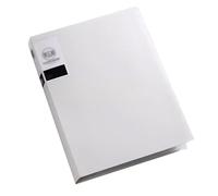 A4 Display Folders, A4 Portfolio Binder with 60 Pages Multicolor(White)