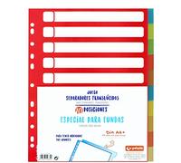 A4 Dividers grafoplás 41260700-juego of Colours for Folders and, 10 Positions